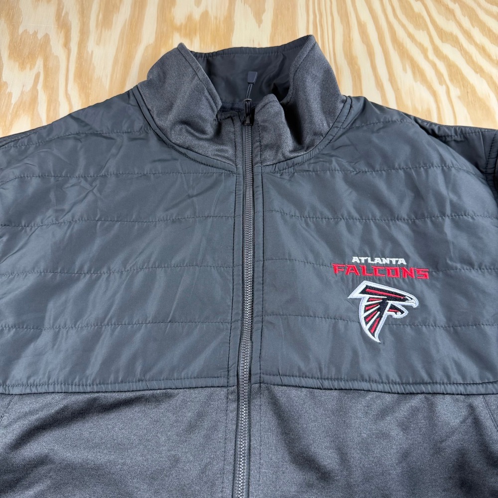 Dunbrooke Atlanta Falcons NFL Full Zip Jacket Gray Mens 2XL 8025S-578-2XL-FAL